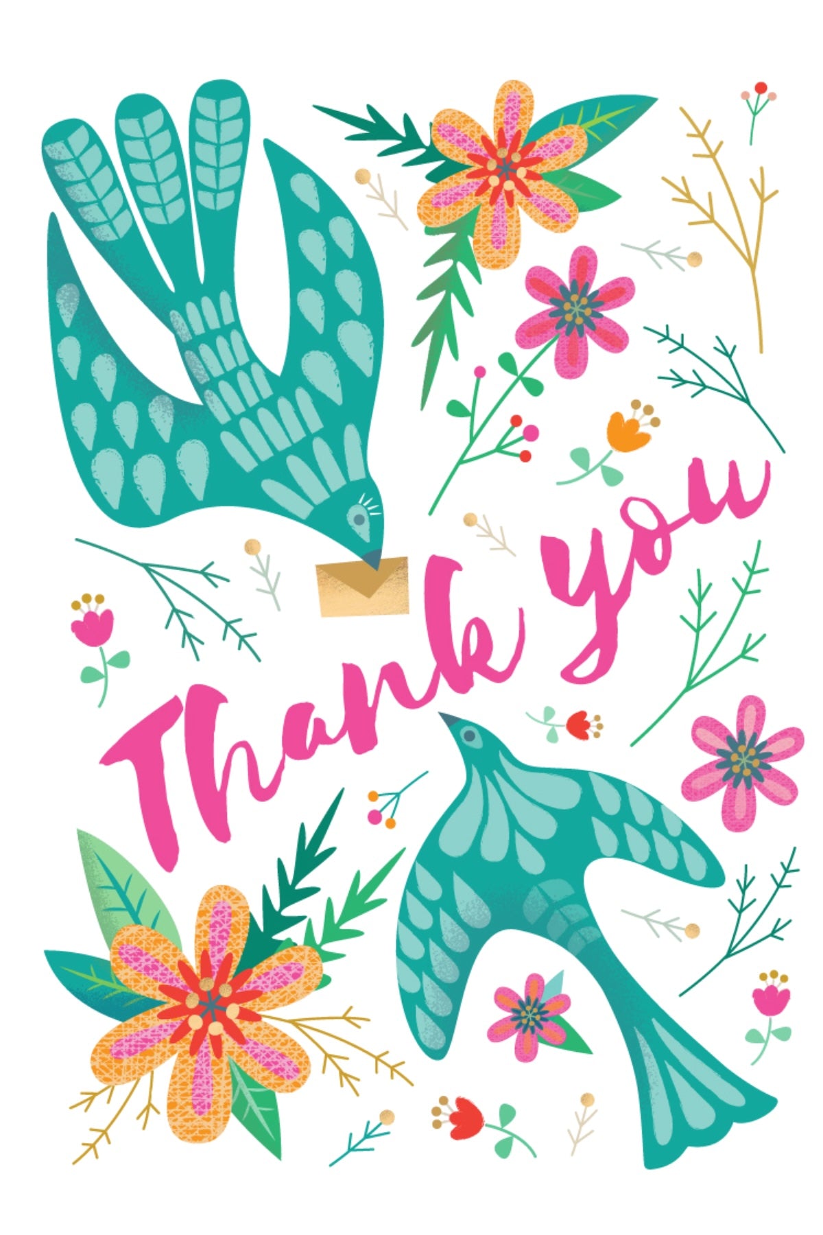 Thank You! Postcard