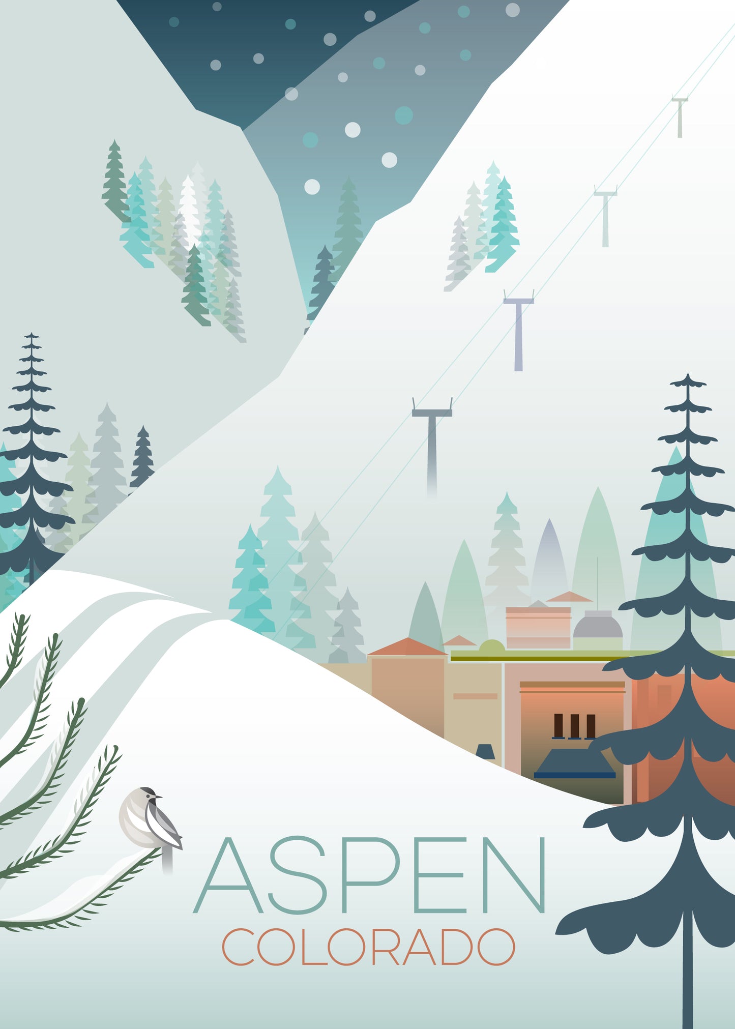 ASPEN POSTCARD