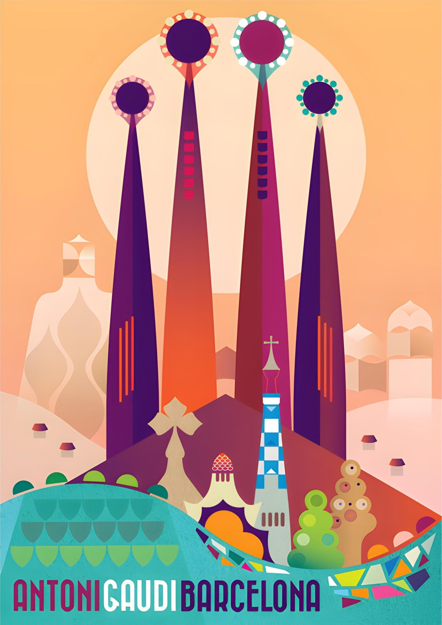 LTP - Barcelona Postcard