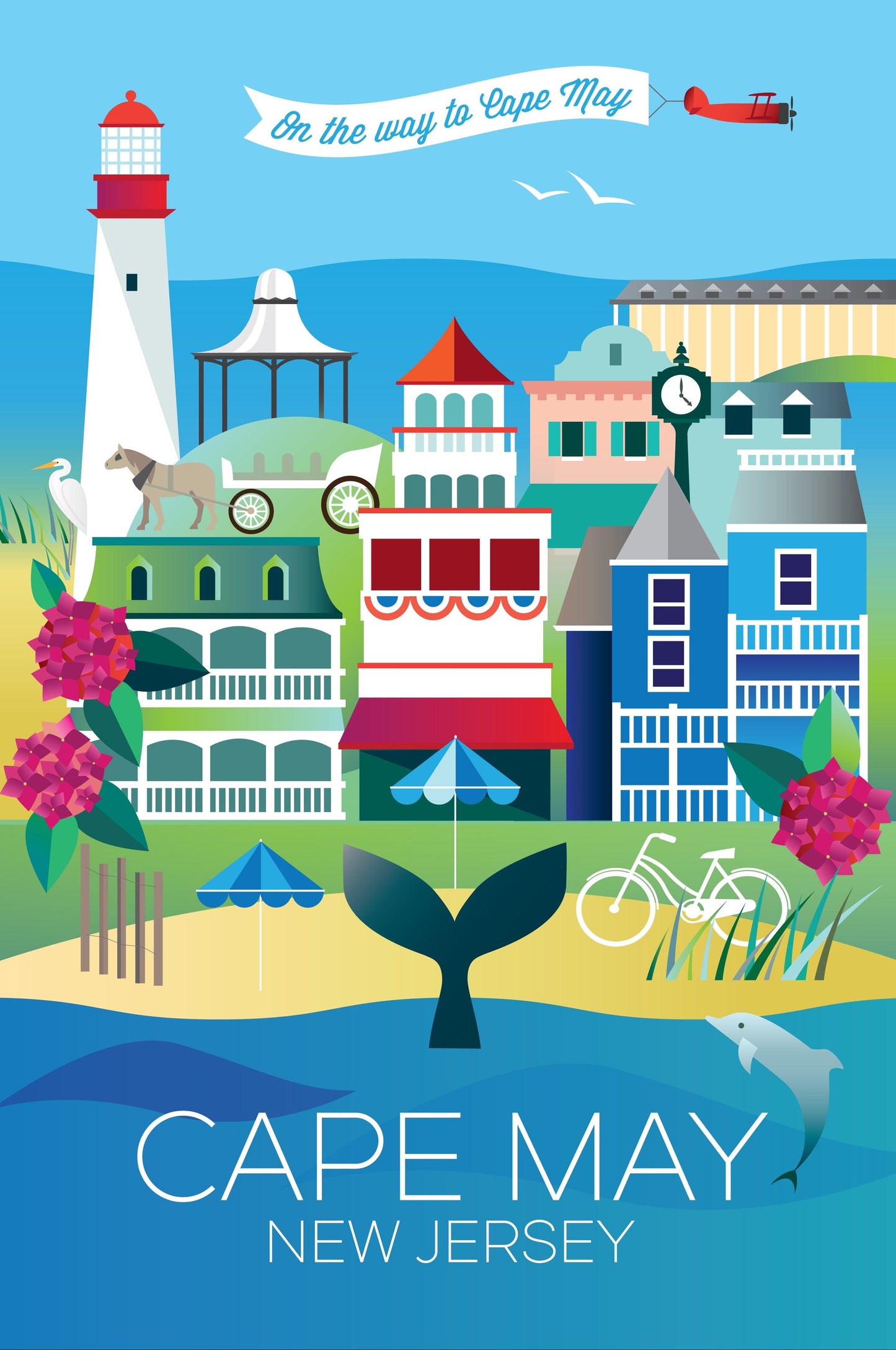 LTP - Cape May Postkarte