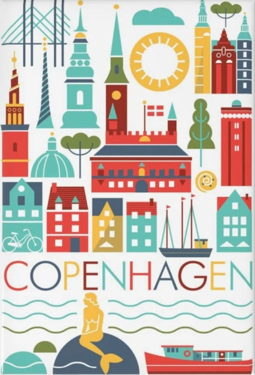 COPENHAGEN SCANDI POSTCARD