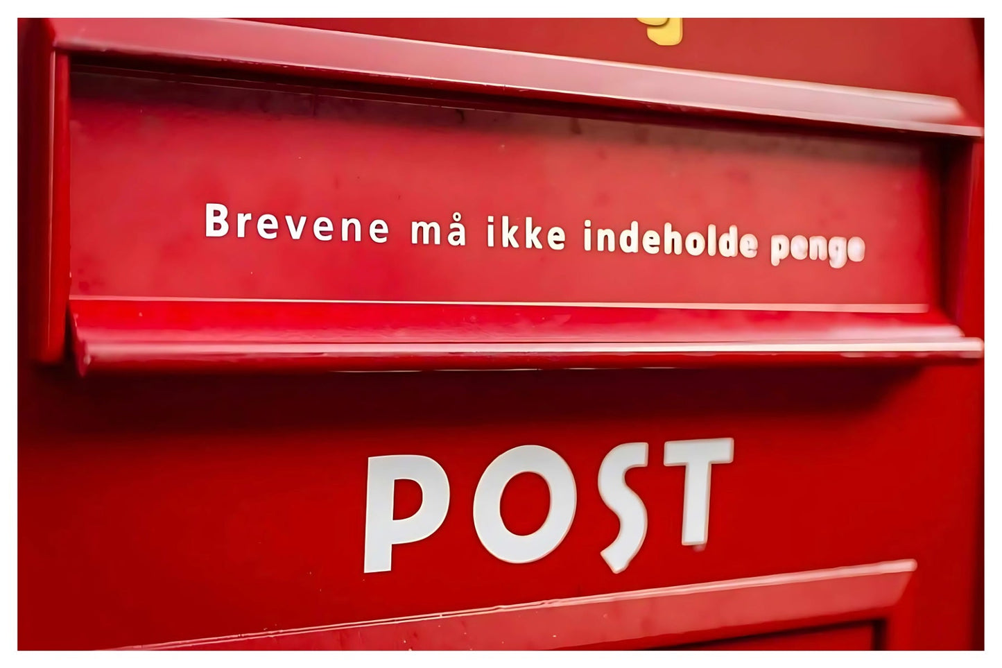 Dänemark Post Postkarte