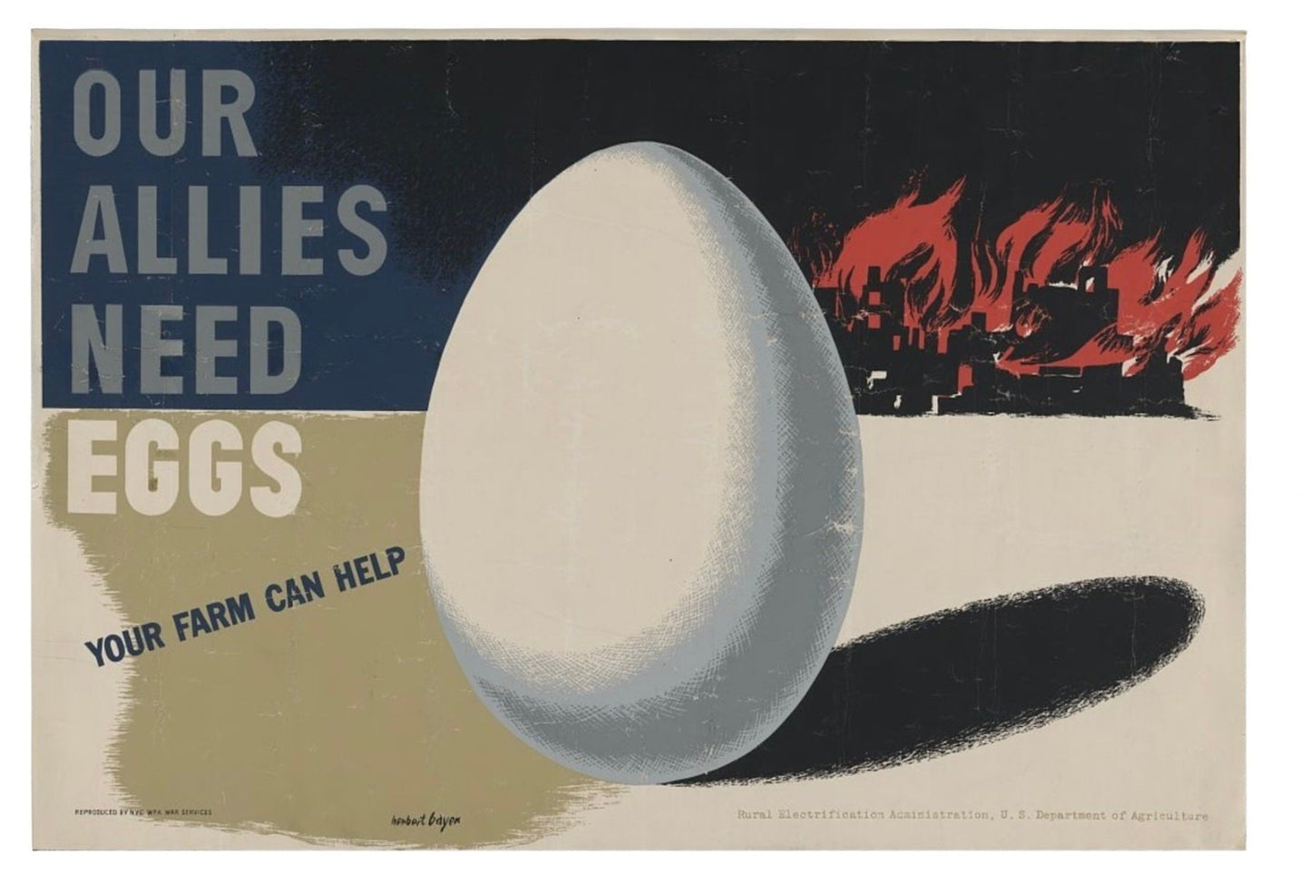 Eggs Needed Postal Card