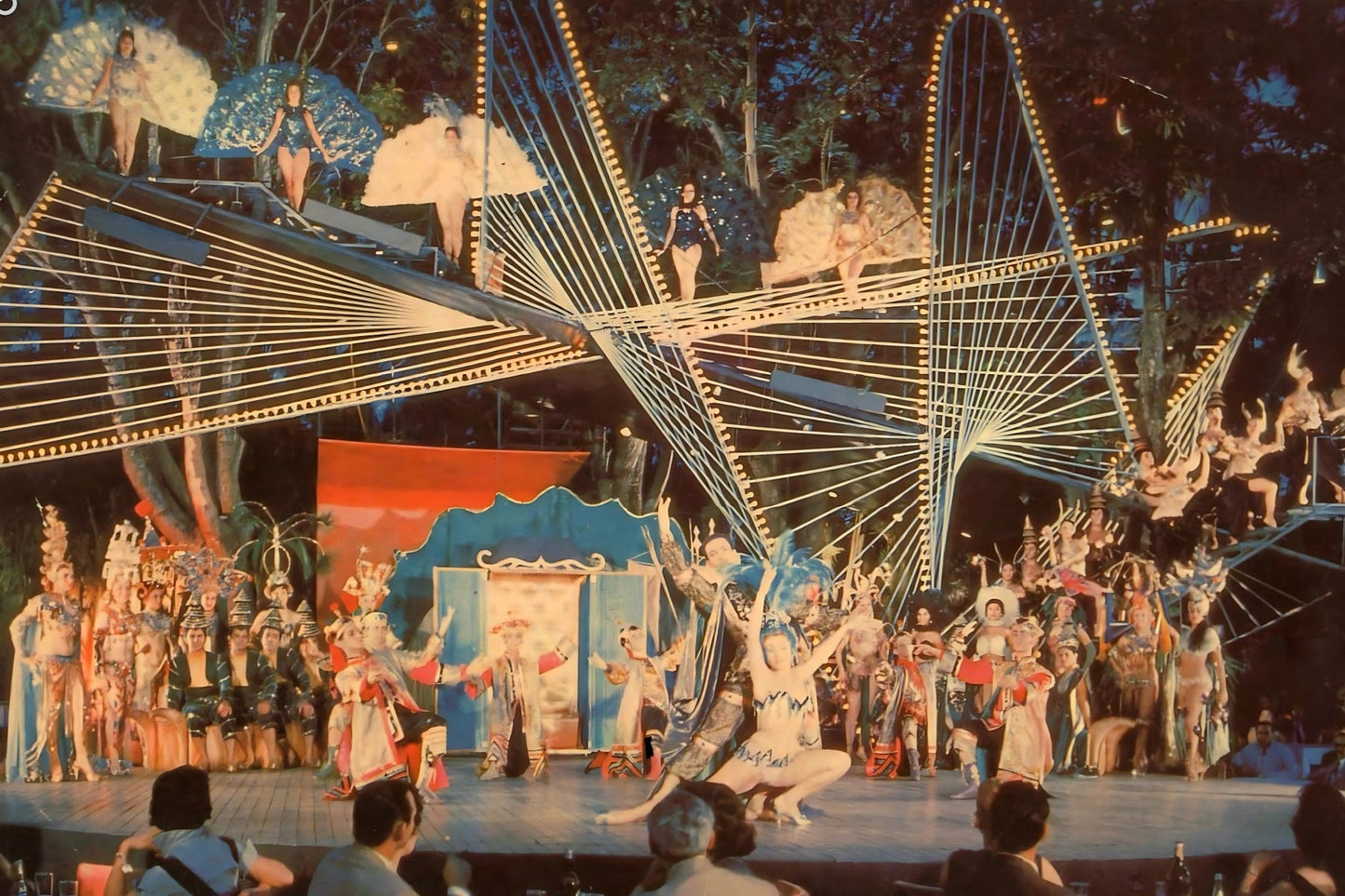 Havana Floor Show 2 Postal Card