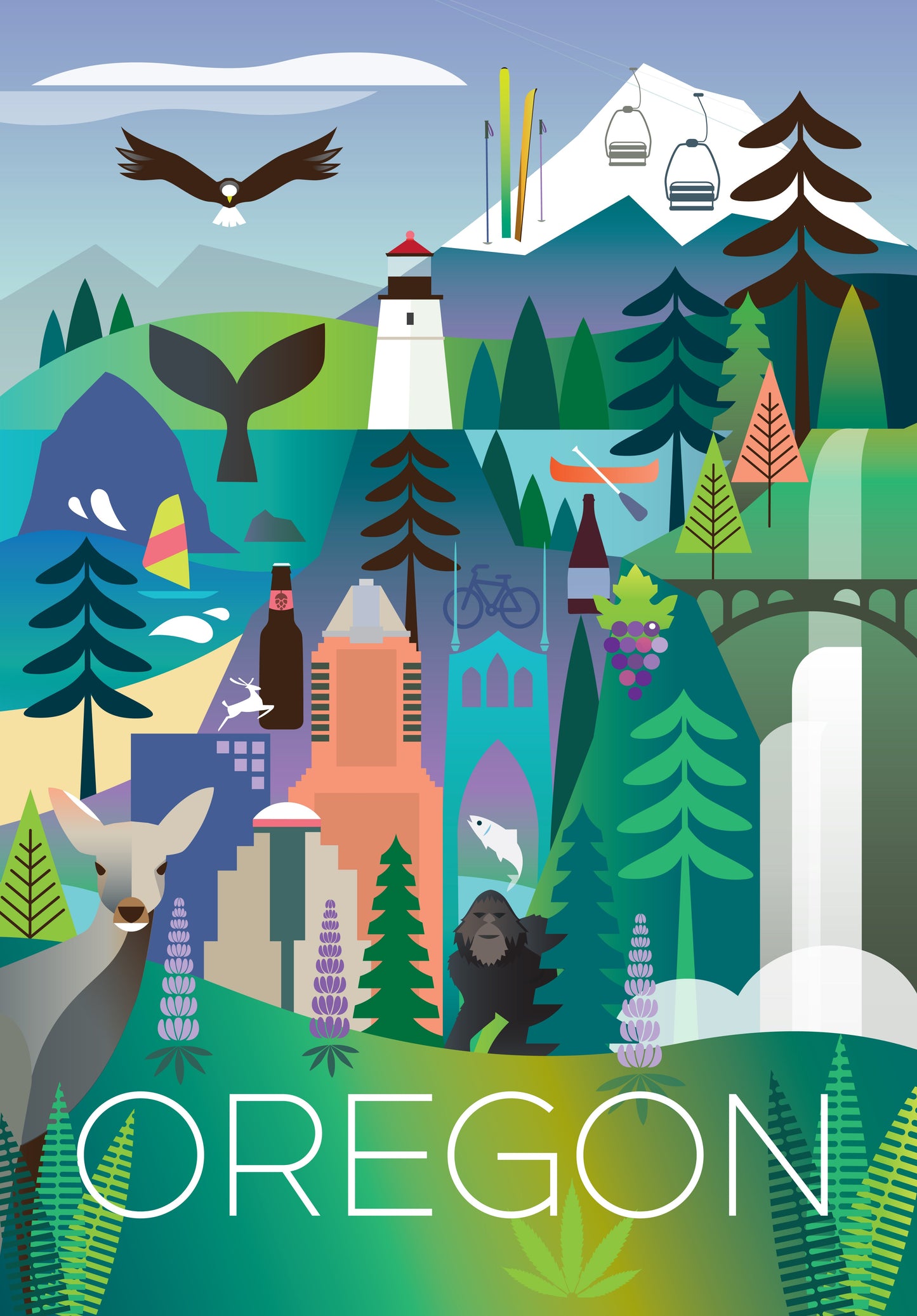 LTP - Oregon Postcard