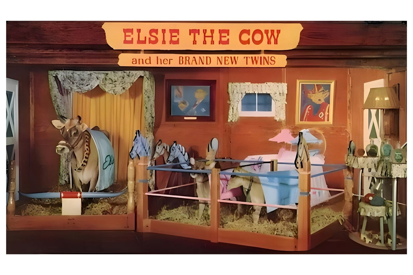 Elsie The Cow Postal Card