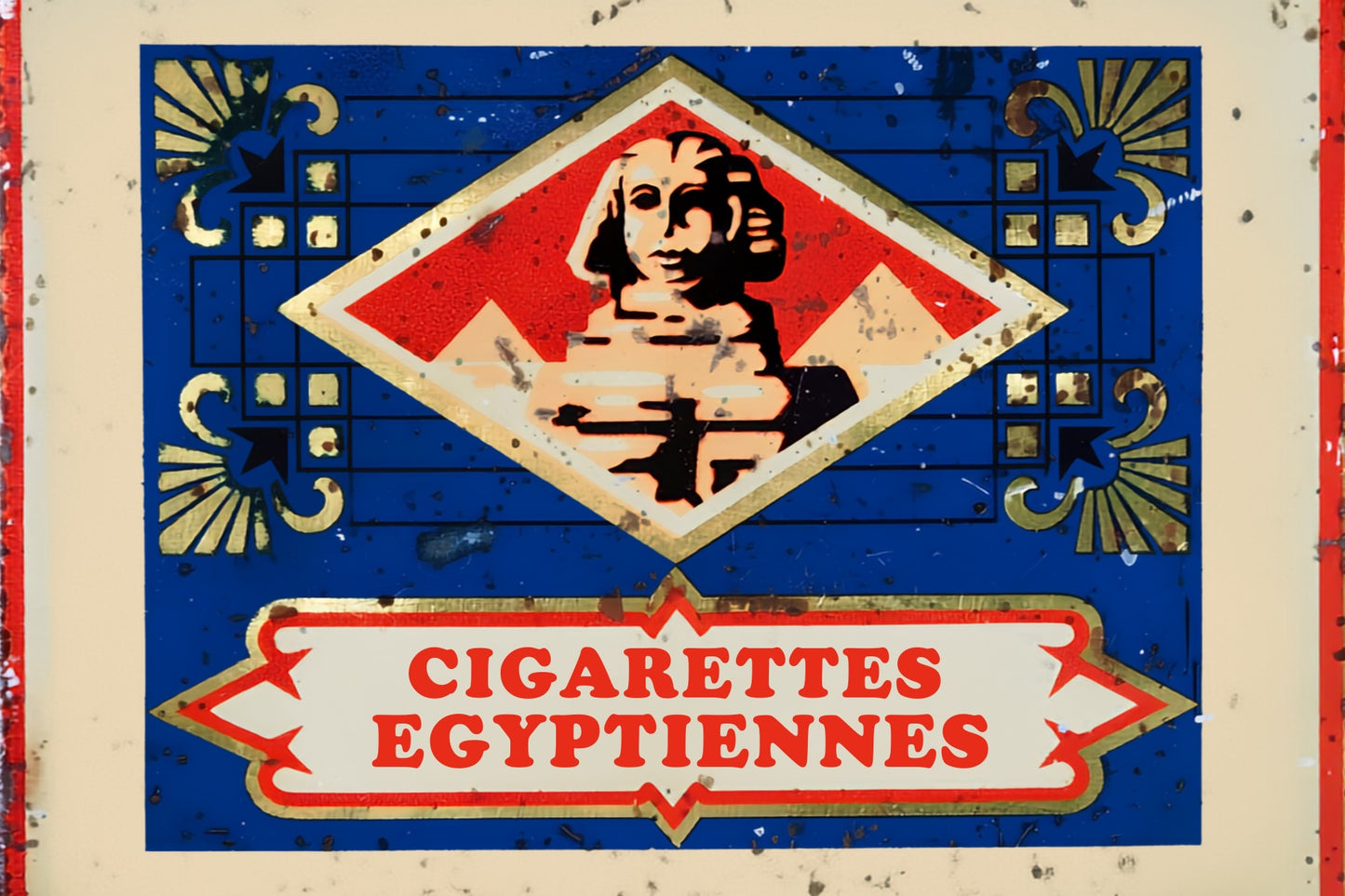 Cigrarettes Egytiennes Postal Card