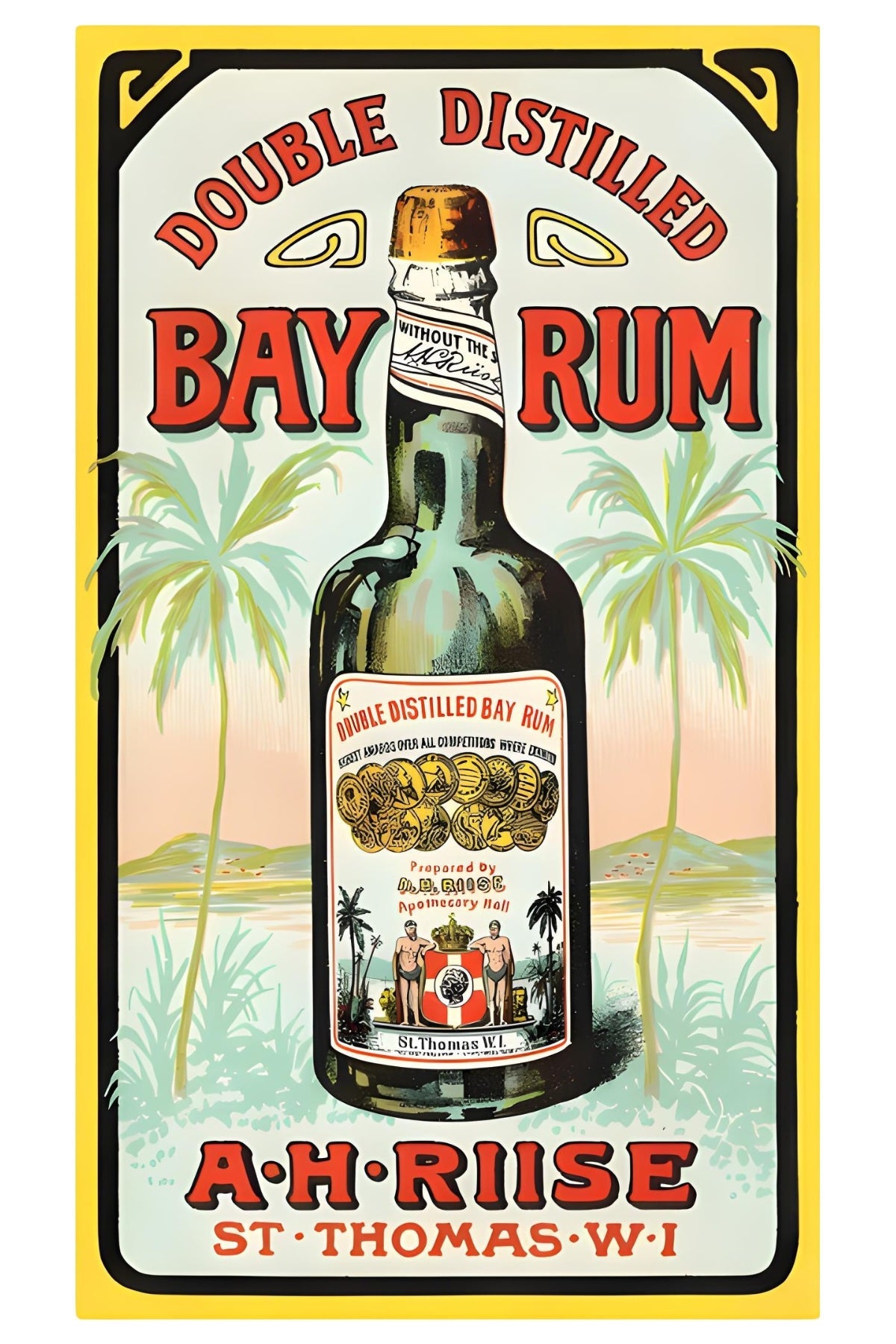 Bay Rum Postkarte
