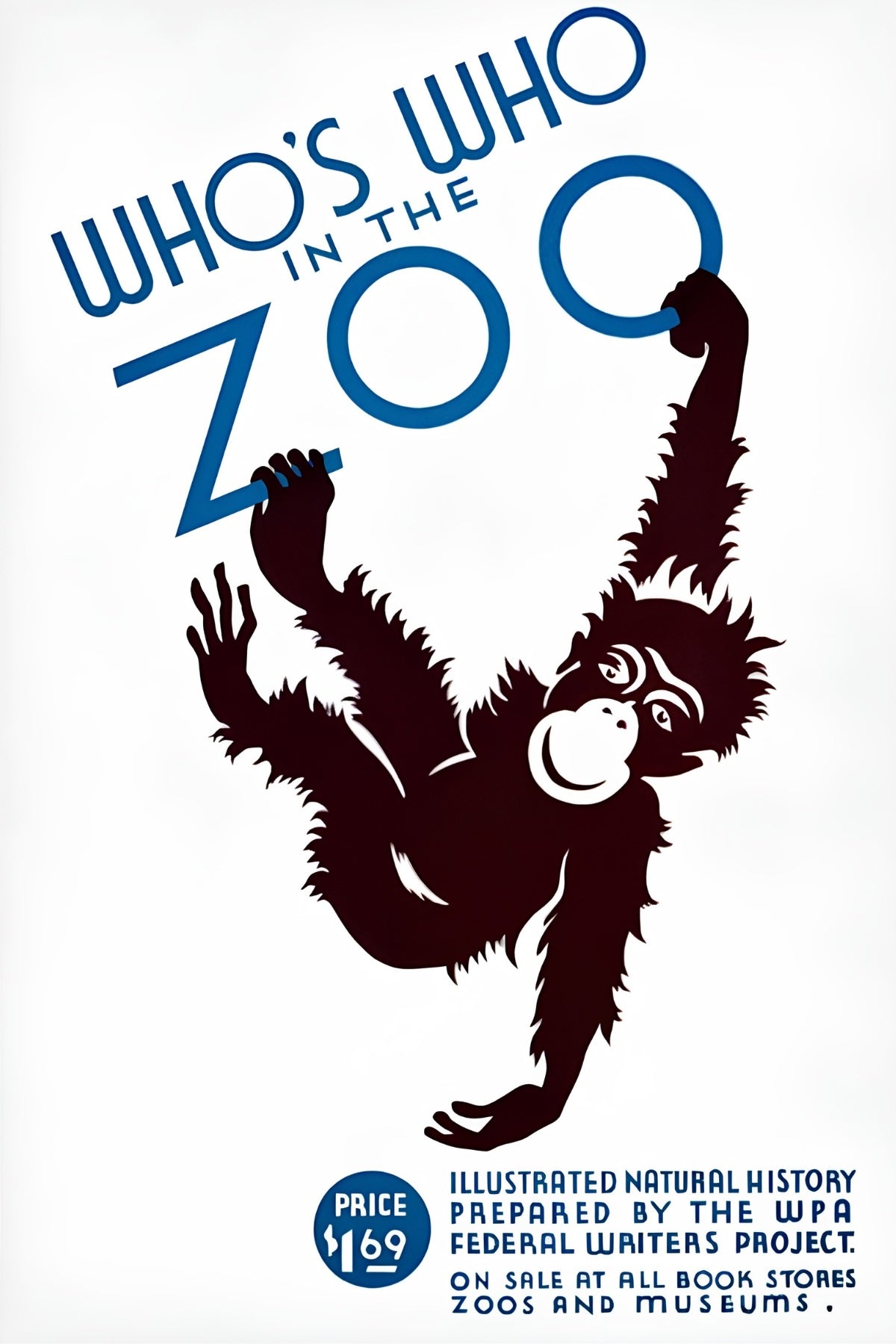 Who's Who In The Zoo Postal Card