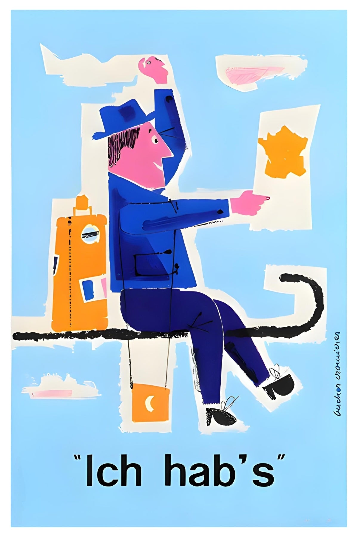 Ich Hab's Postal Card