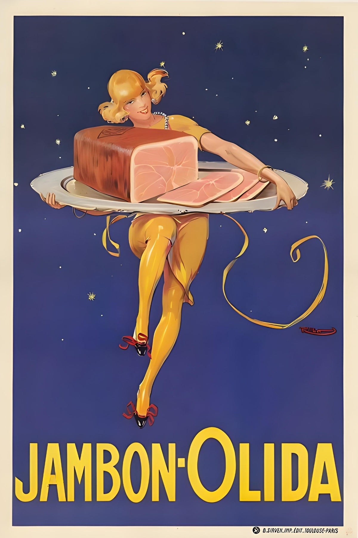 Jambon-Olida Postal Card