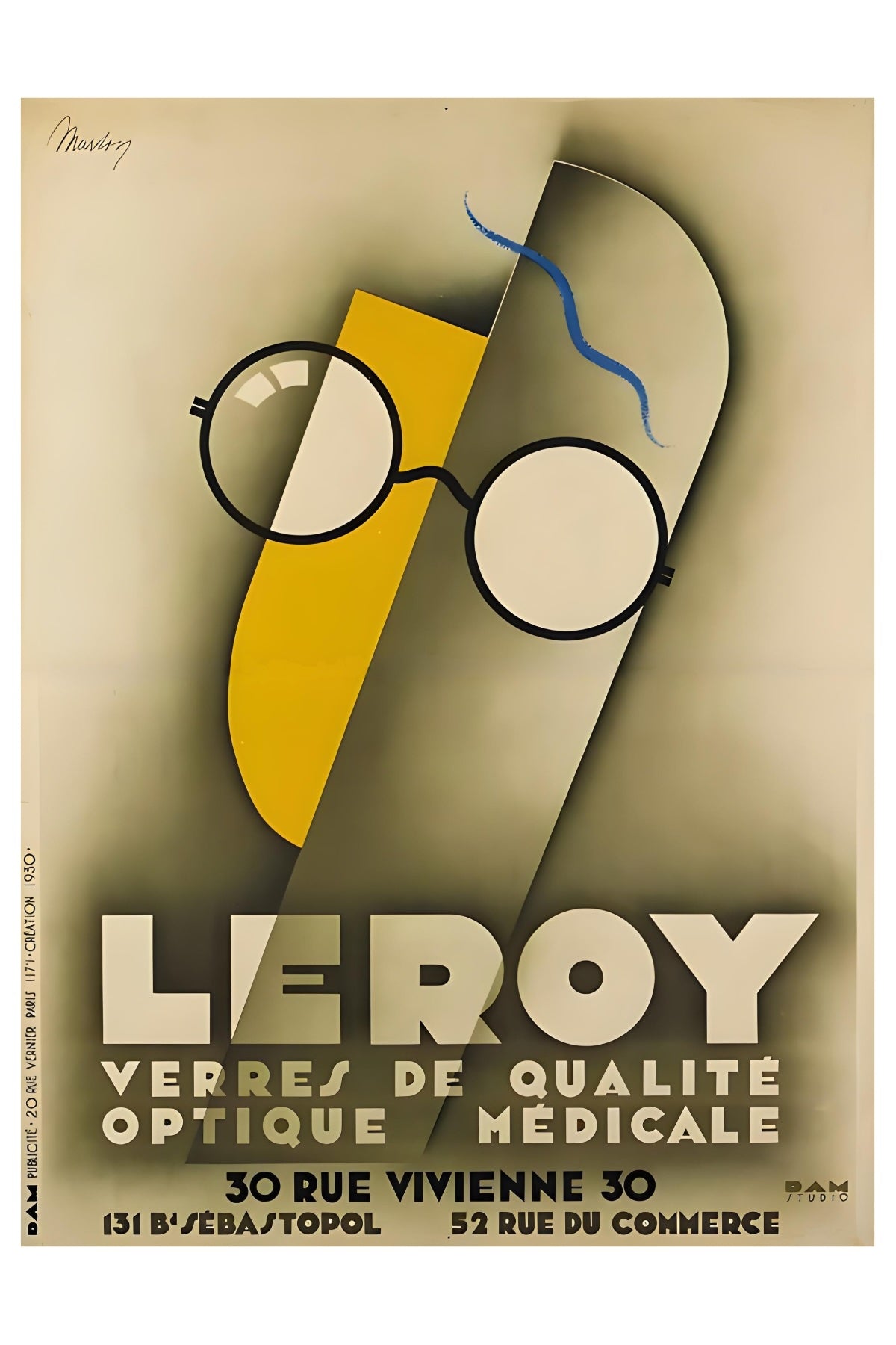 Leroy Postkarte