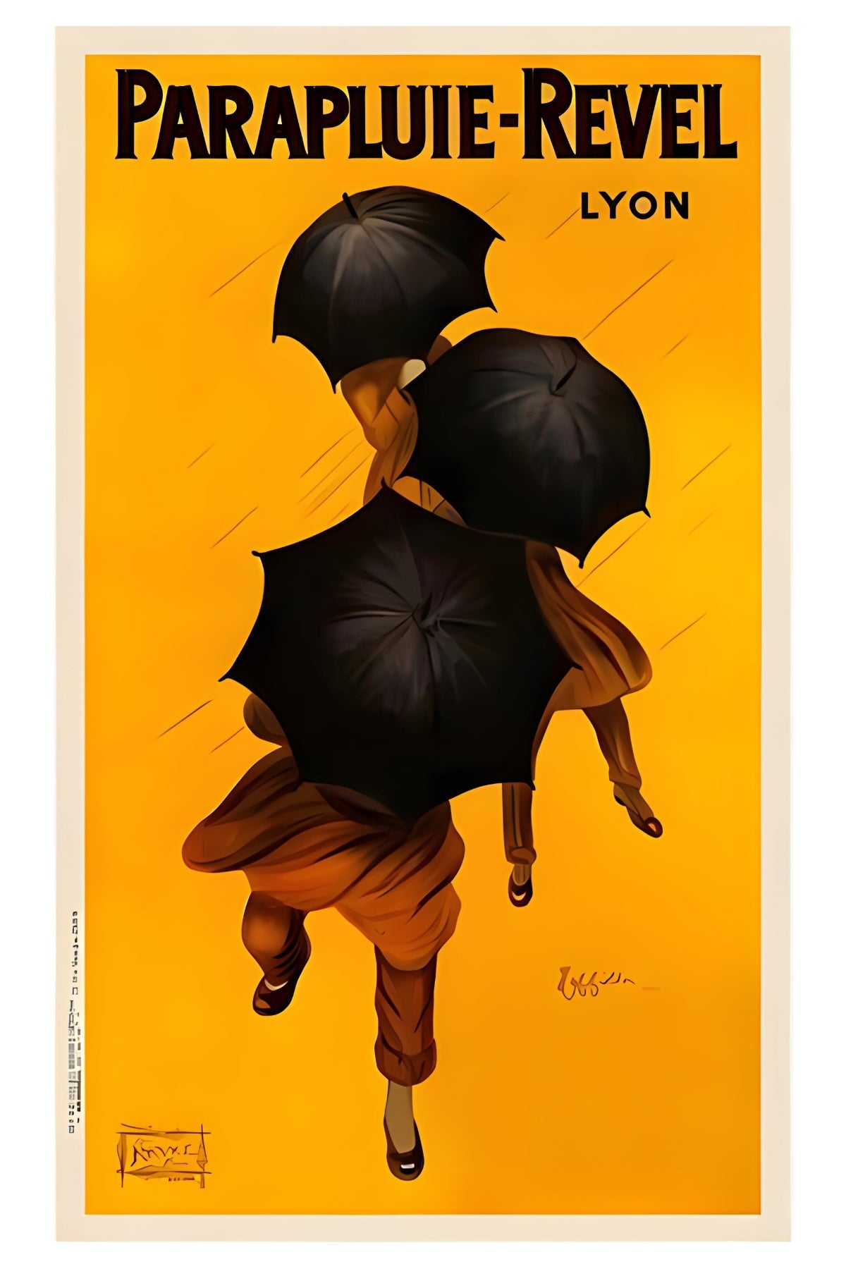 Parapluie-Revel Postal Card