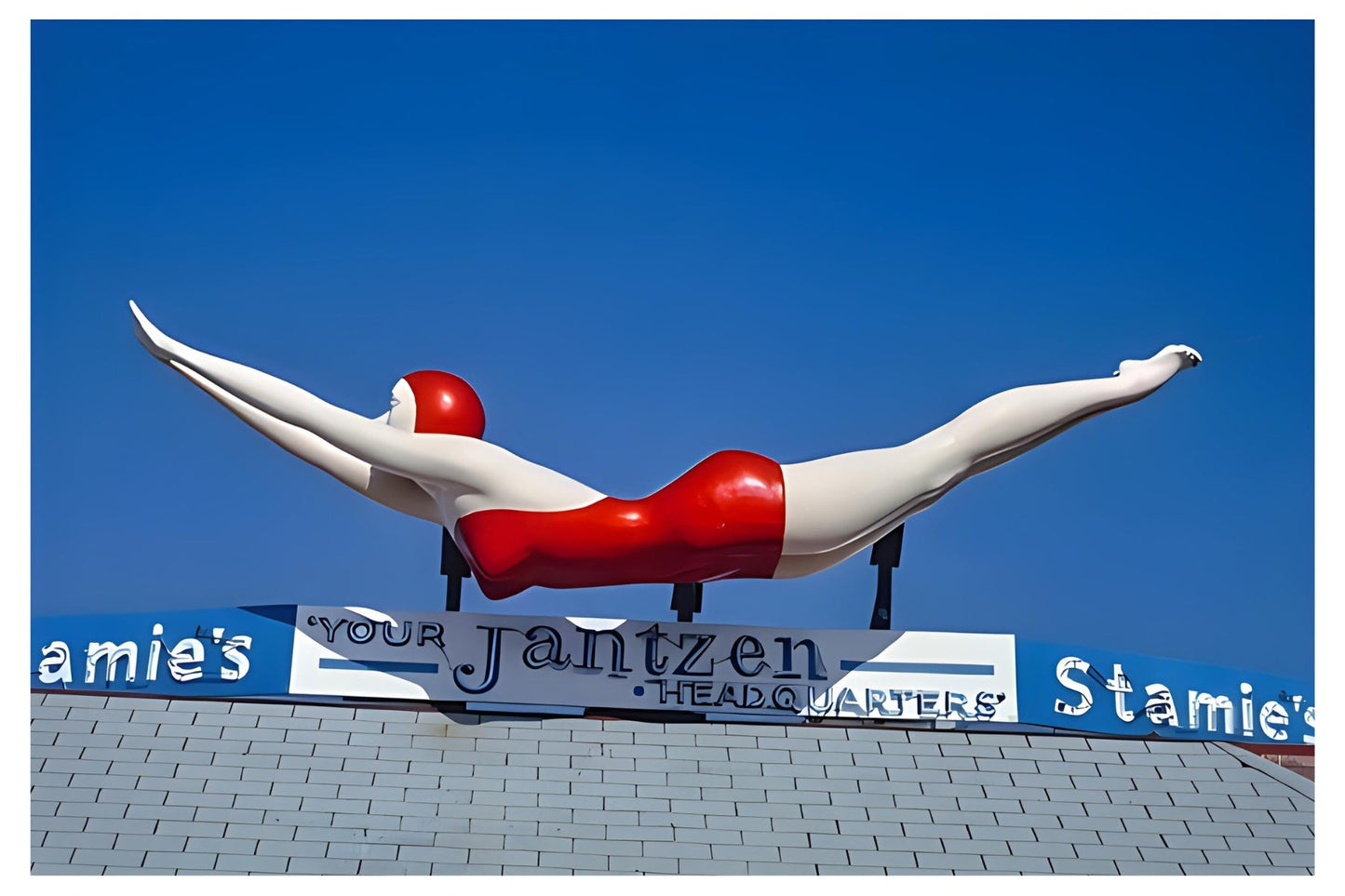 Stamie's Beachwear Postal Card