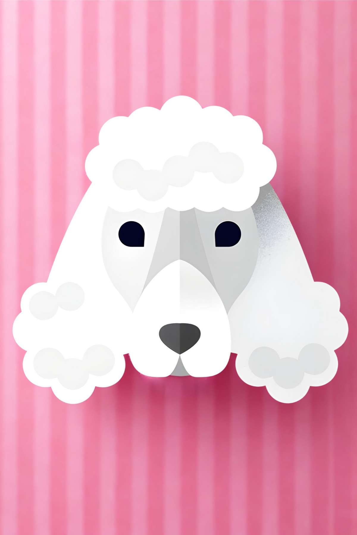 POODLE POSTCARD