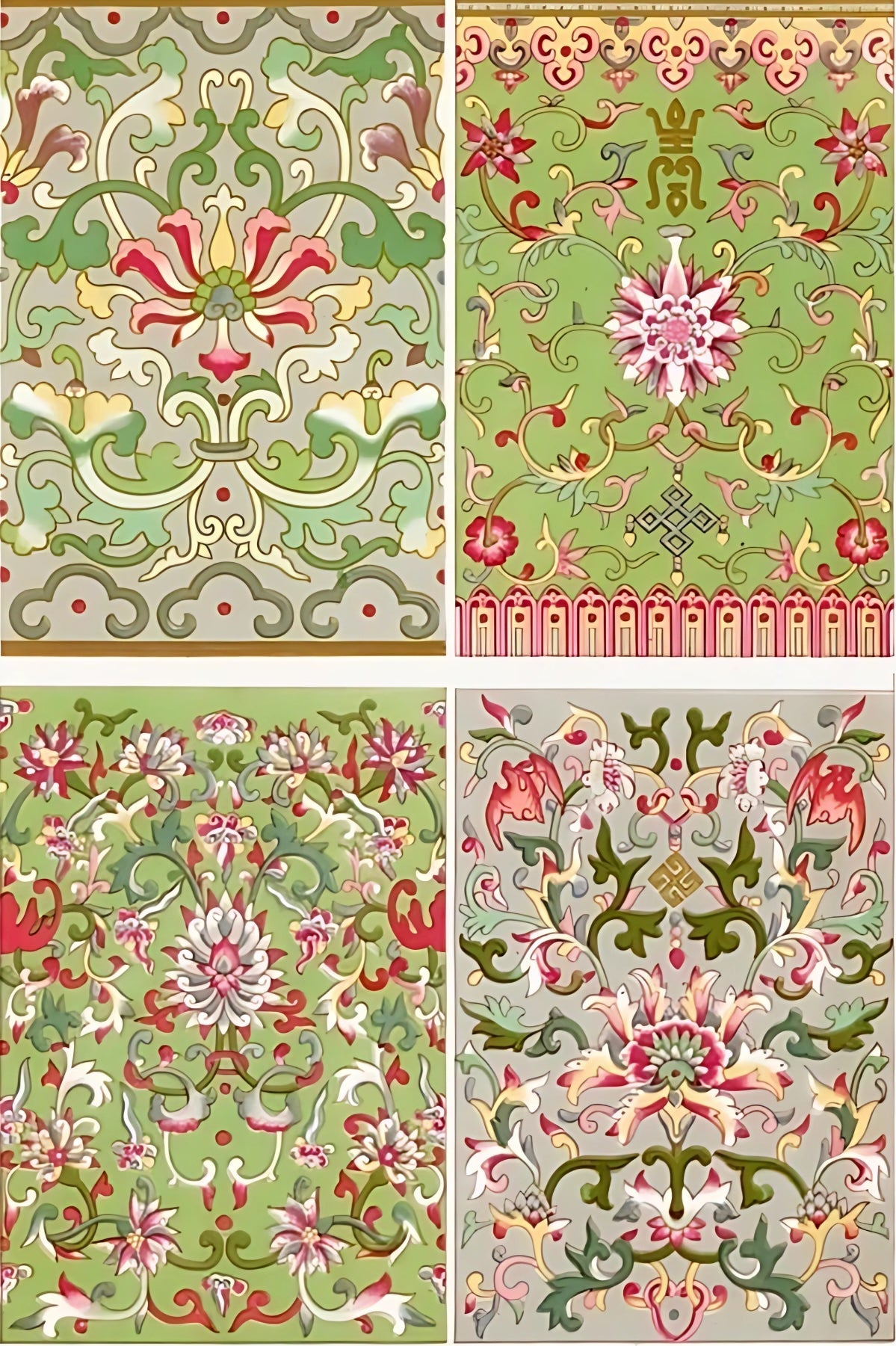 Fab4 Fabric Postal Card