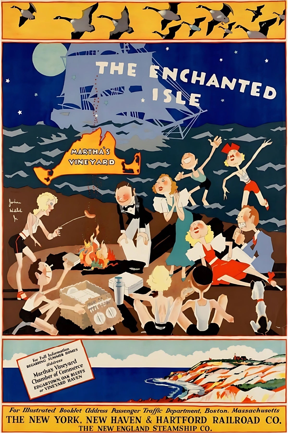 Martha's Vineyard New York, New Haven & Hartford Railroad