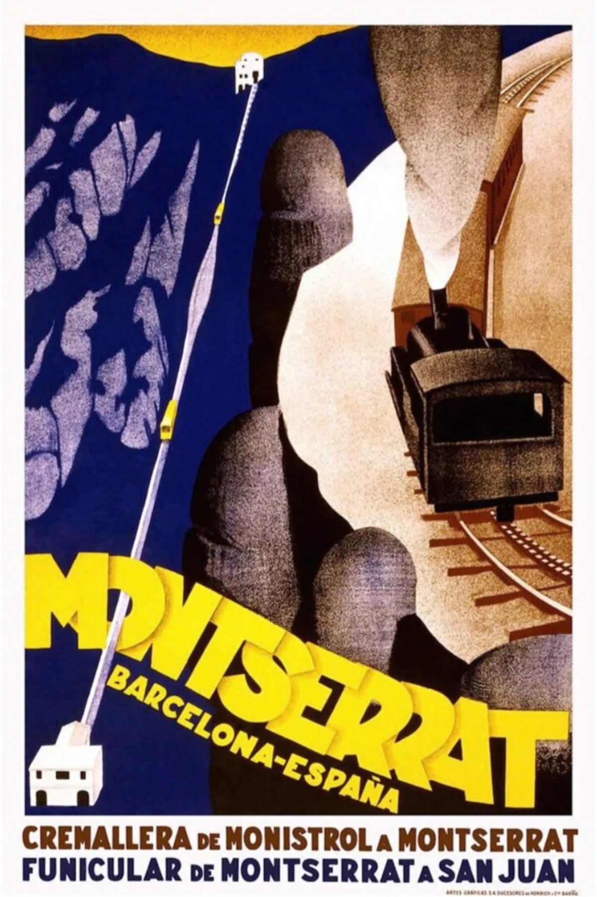 Montserrat Postkarte