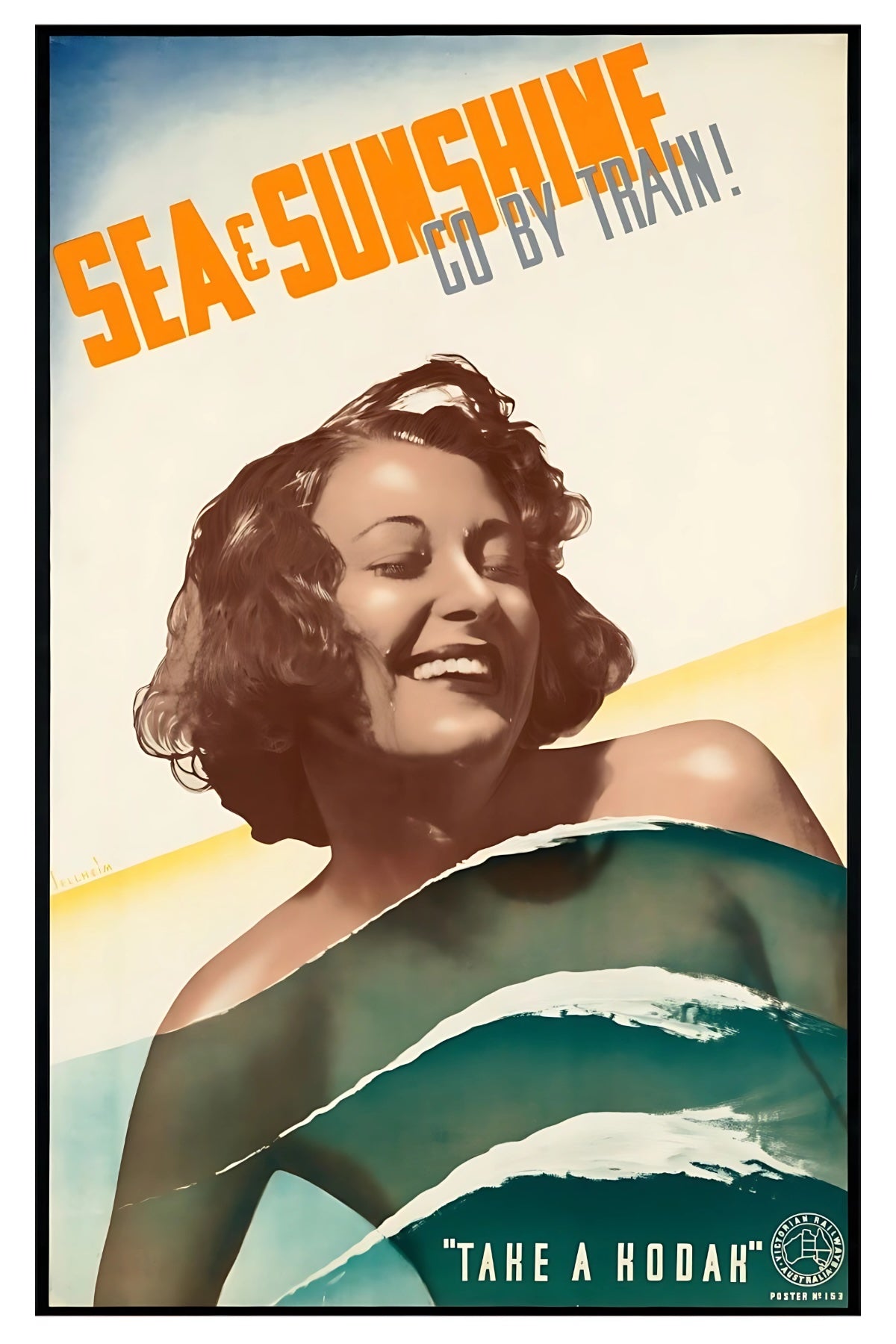 Sea & Sunshine Postal Card