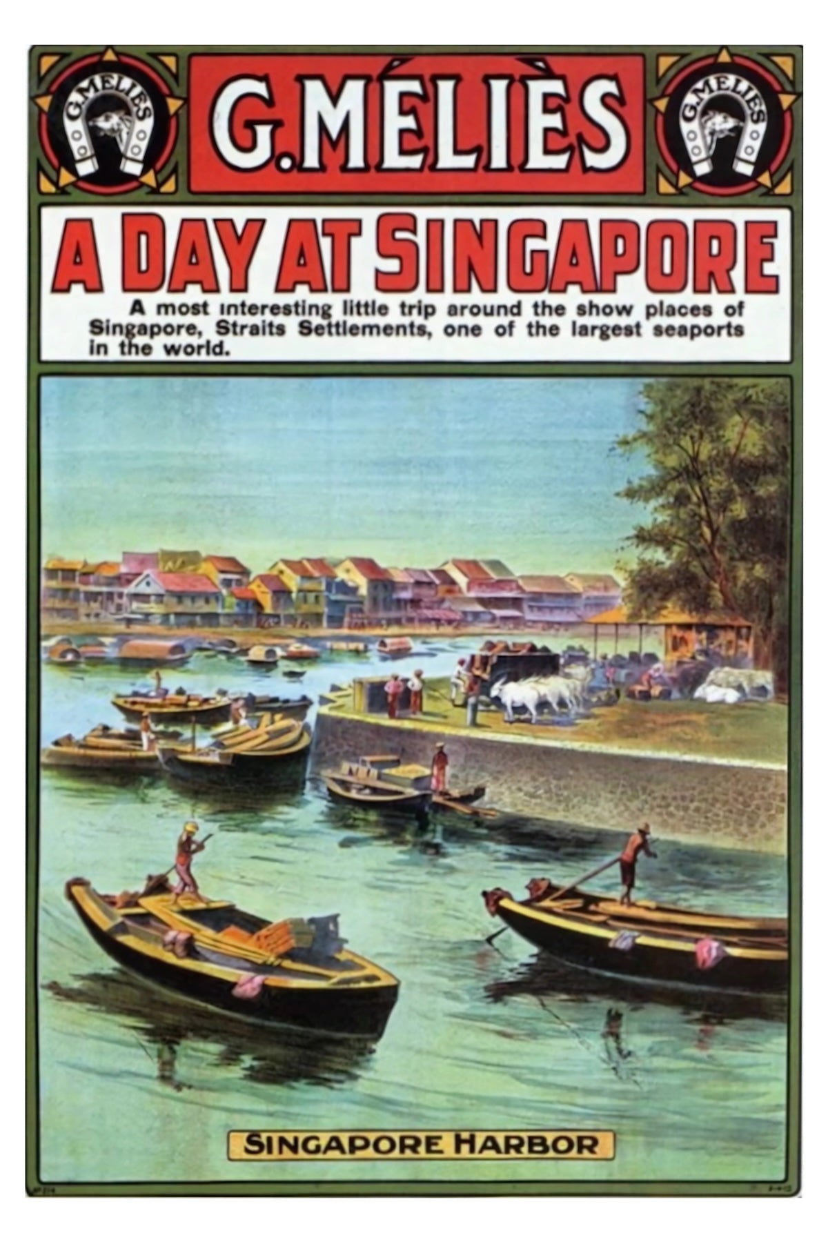 Singapur-Postkarte