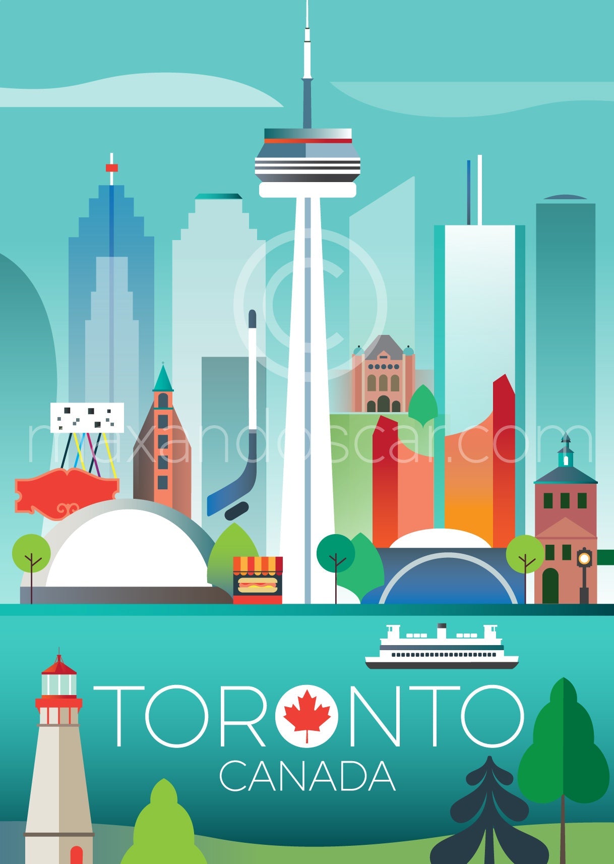 TORONTO POSTCARD