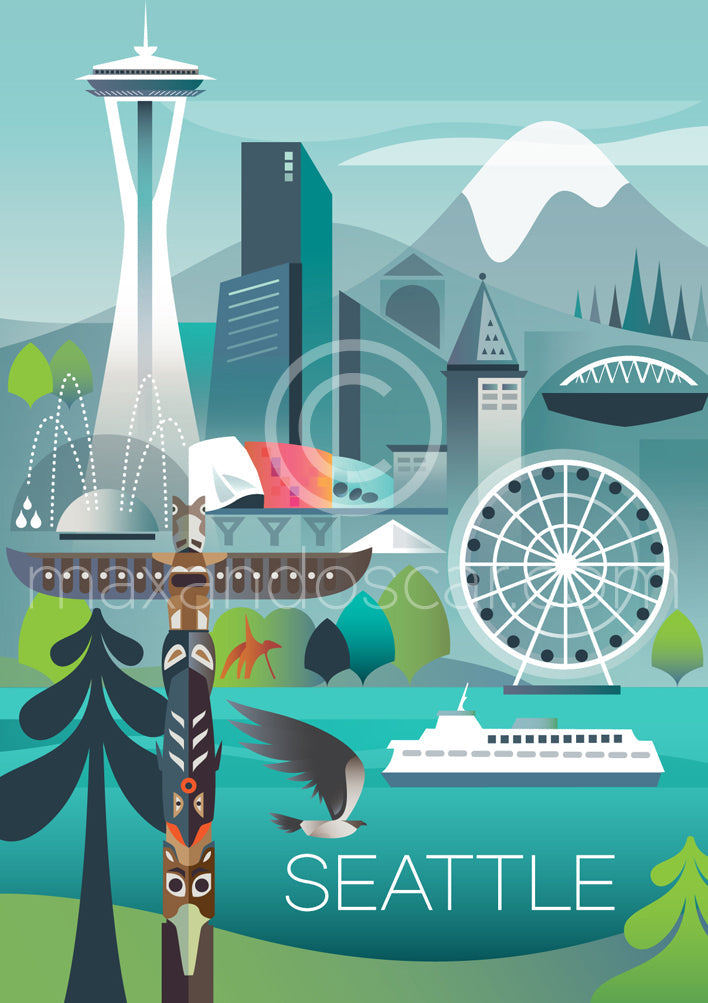 LTP - Seattle Postcard