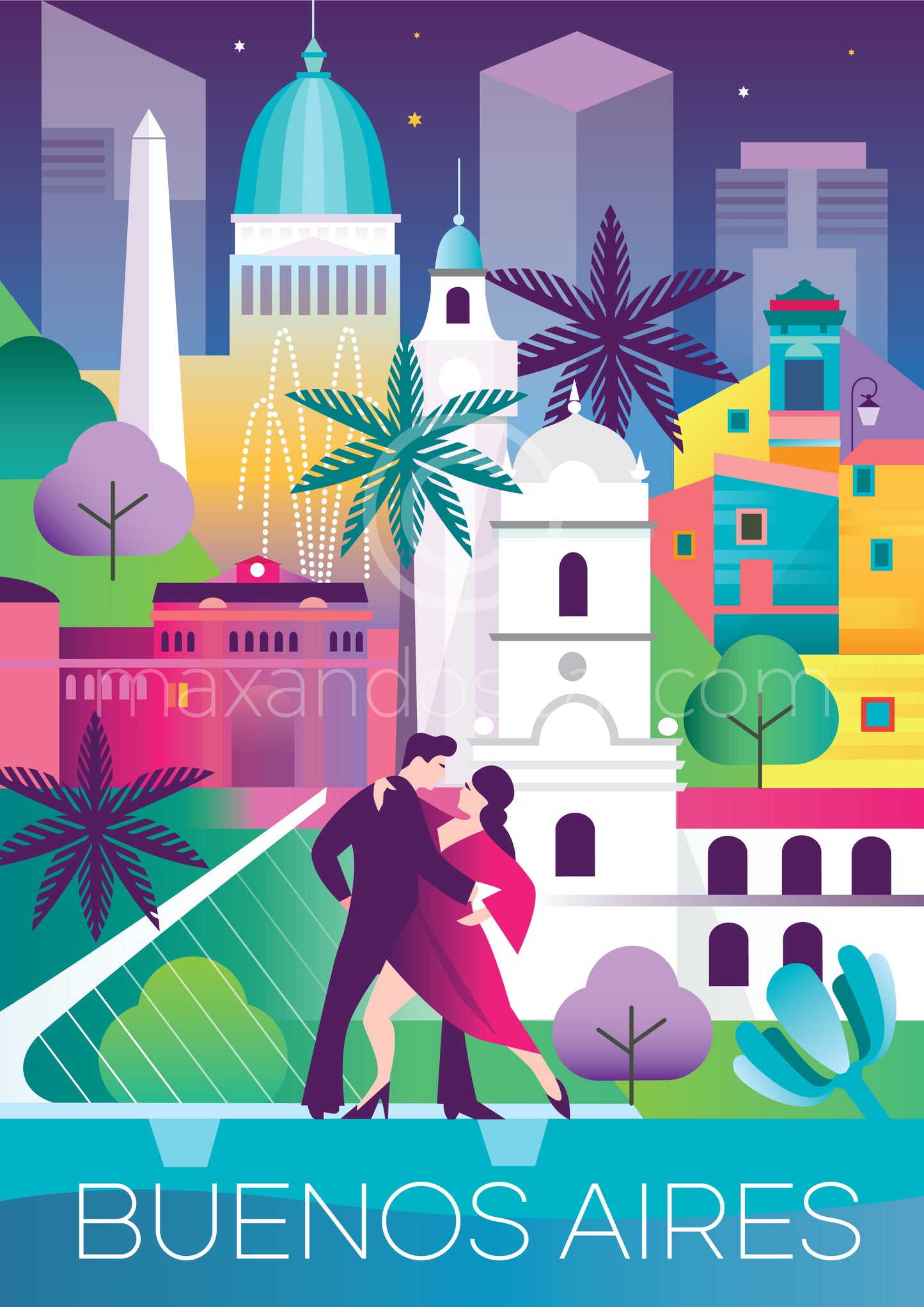 BUENOS AIRES POSTCARD