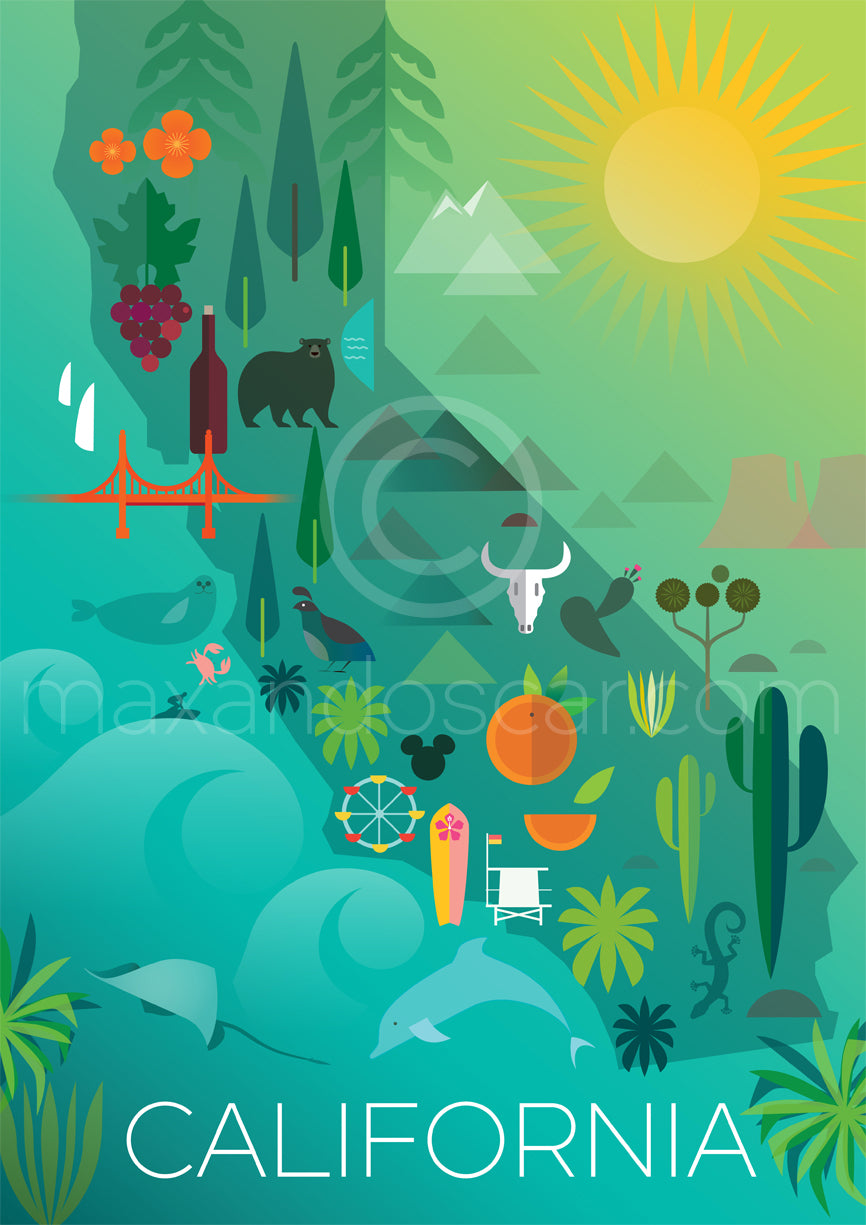 CALIFORNIA POSTCARD