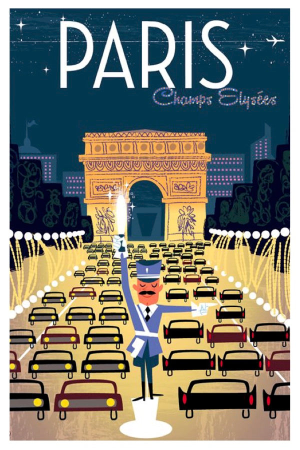 PARIS POSTAL CARD