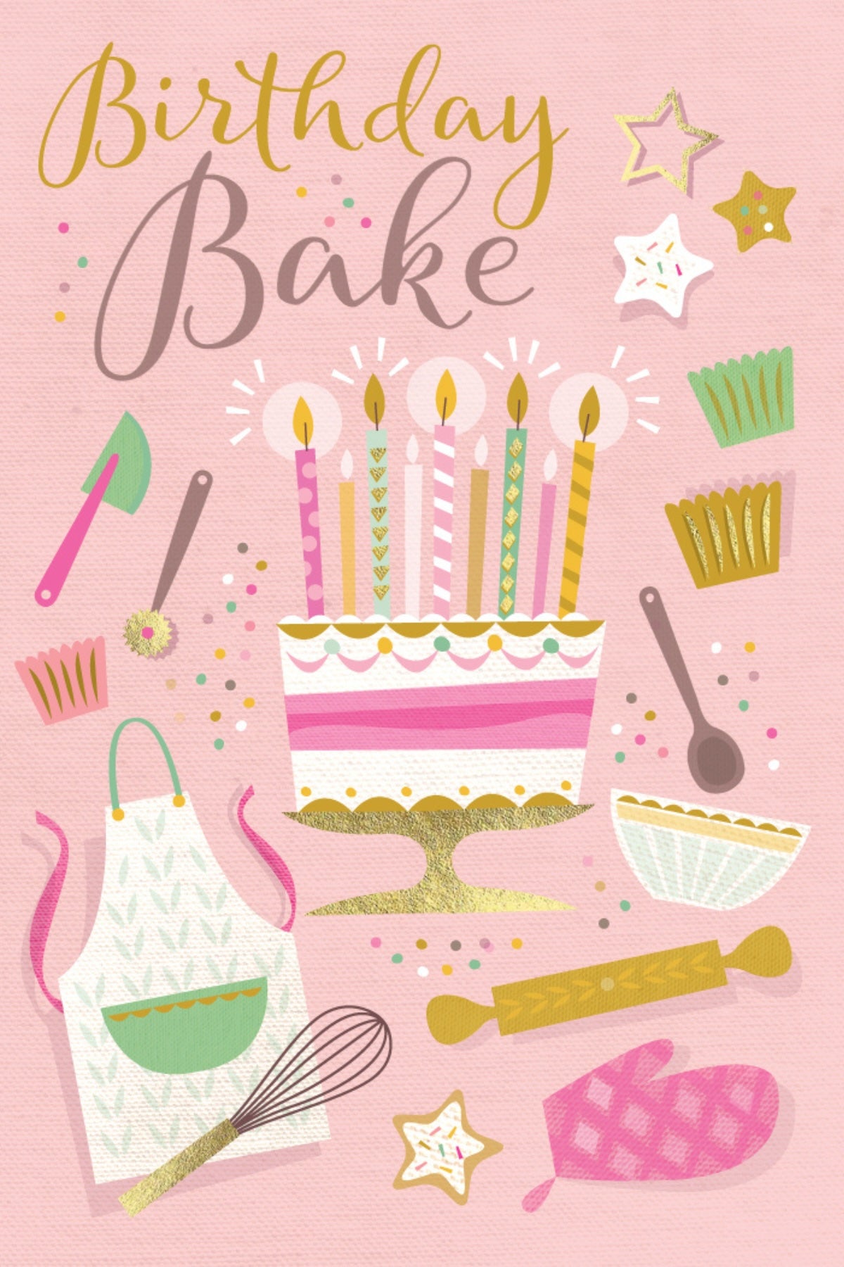Birthday Bake Postcard