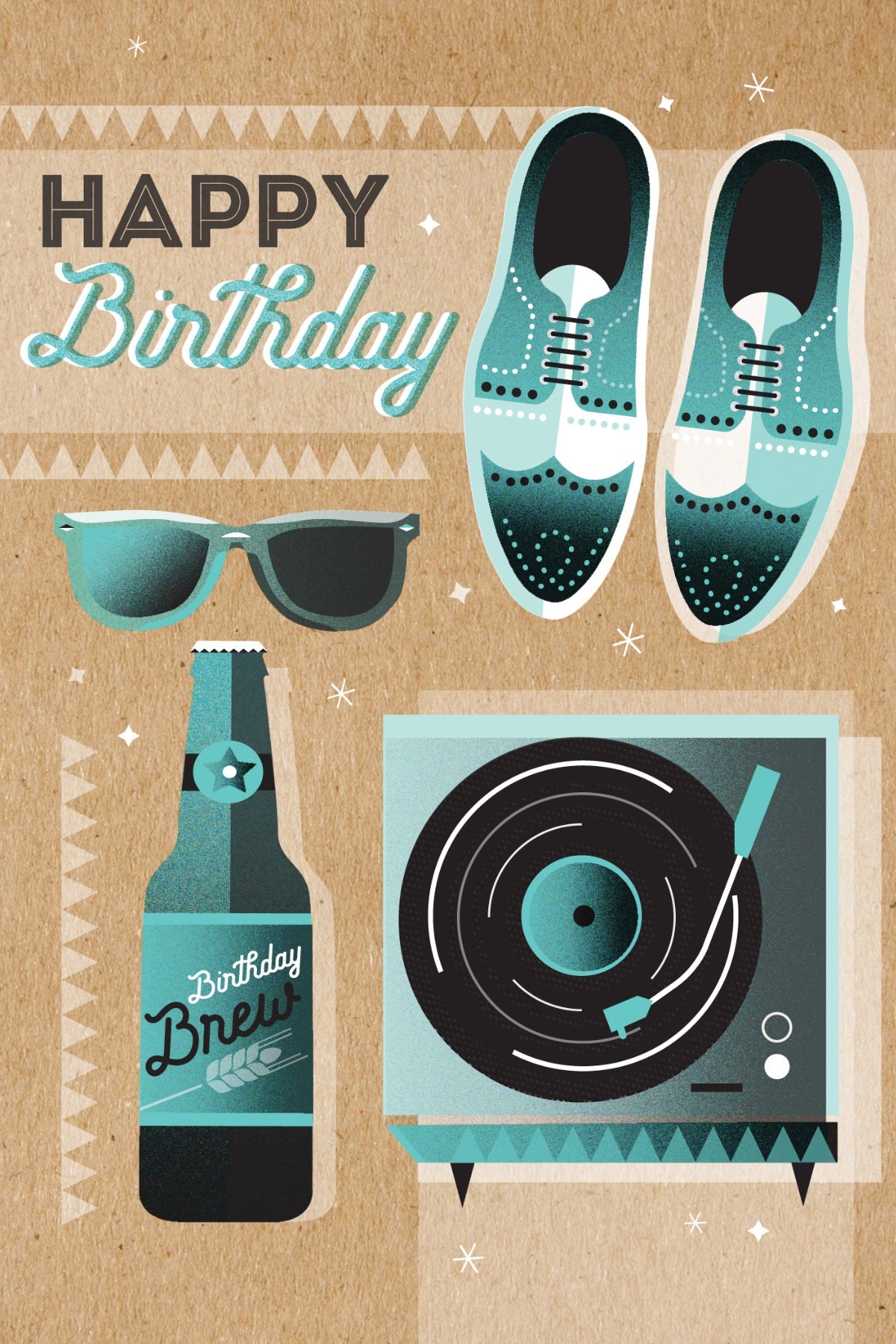Birthday Brew Postcard