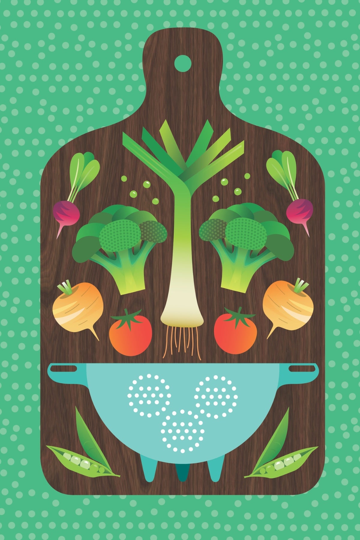 Colander Postcard