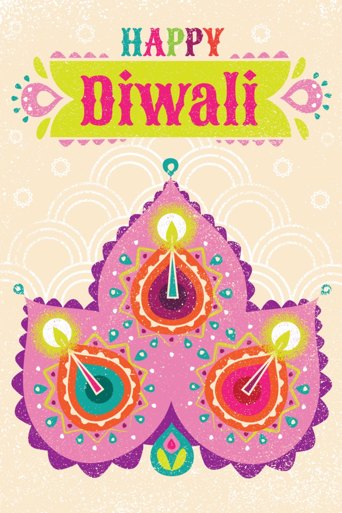 Happy Diwali Postcard