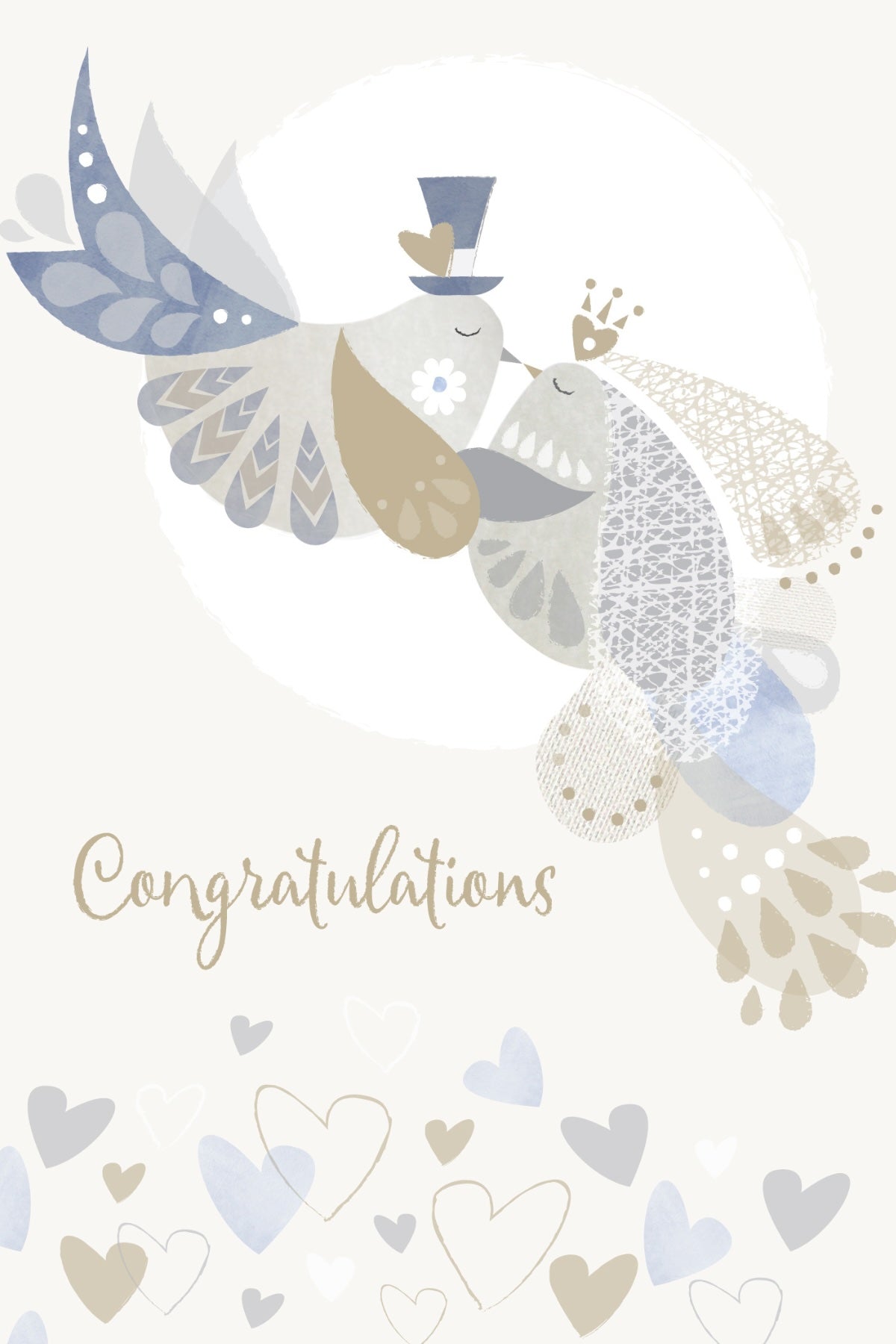 Wedding Congrats Postcard