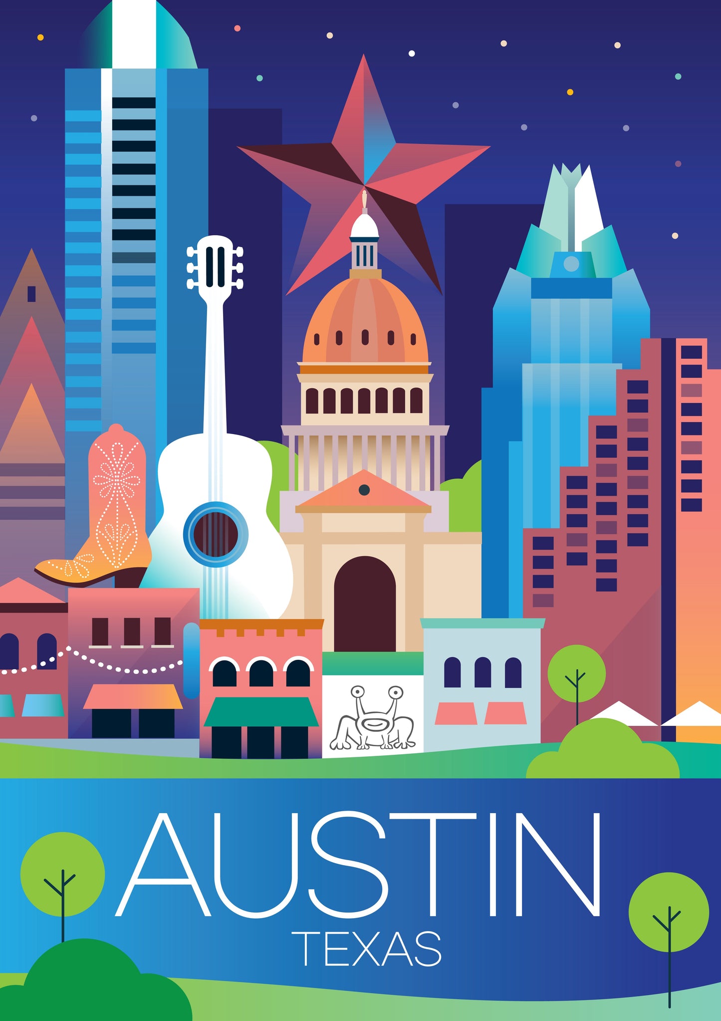 LTP - Austin Postcard
