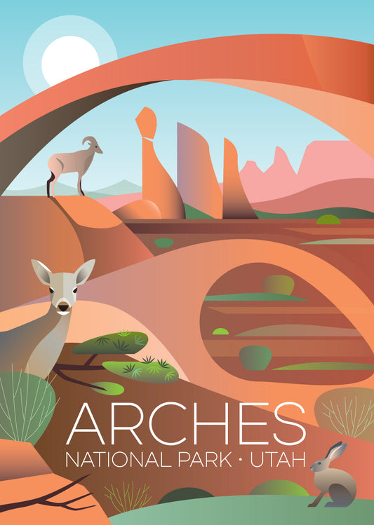 LTP - Arches National Park Postcard