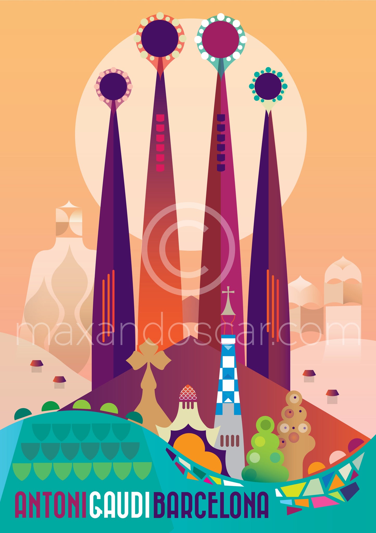BARCELONA POSTCARD