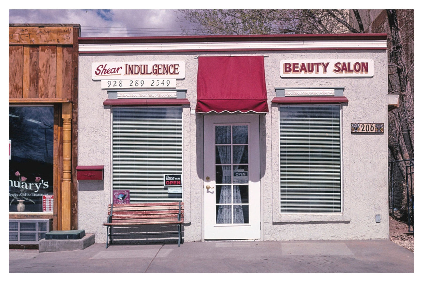 Beauty Salon Postal Card