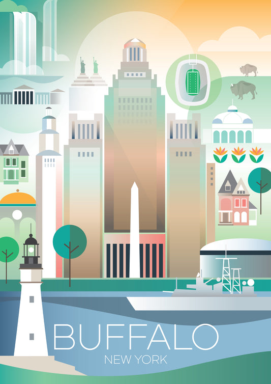 LTP - Buffalo, NY Postcard