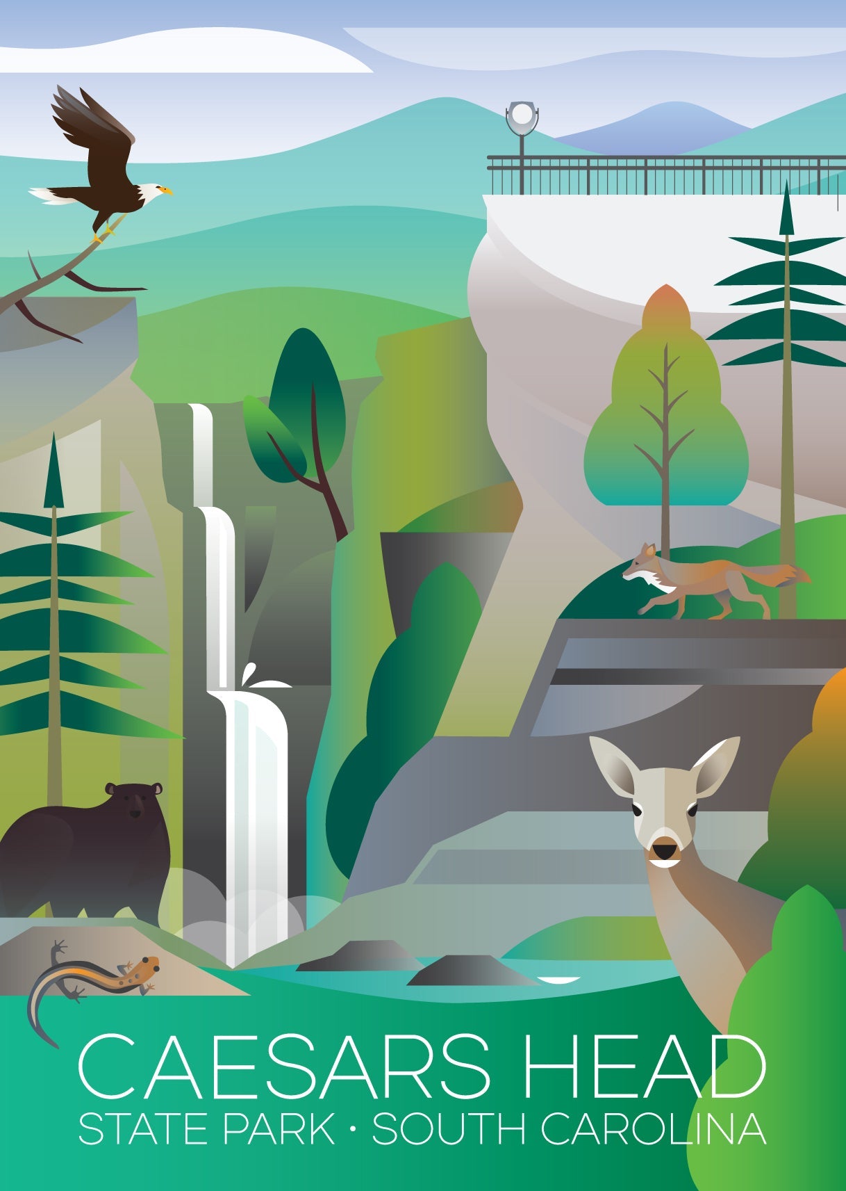LTP - Caesars Head Postcard