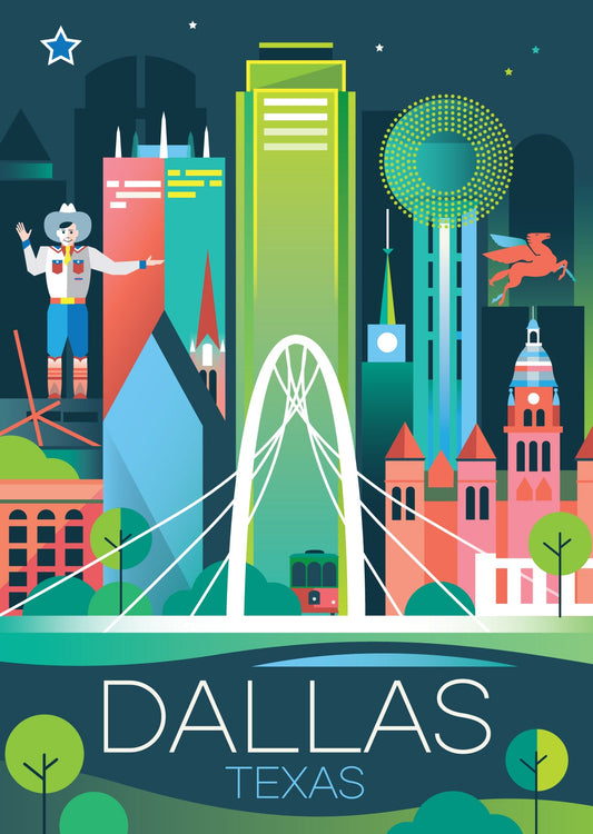 LTP - Dallas Postcard