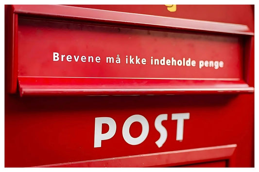 Dänemark Post Postkarte