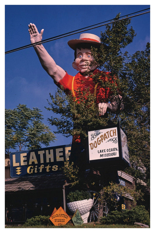 DOG PATCH POSTAL CARD