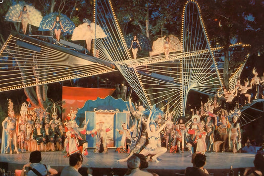 Havana Floor Show 2 Postal Card