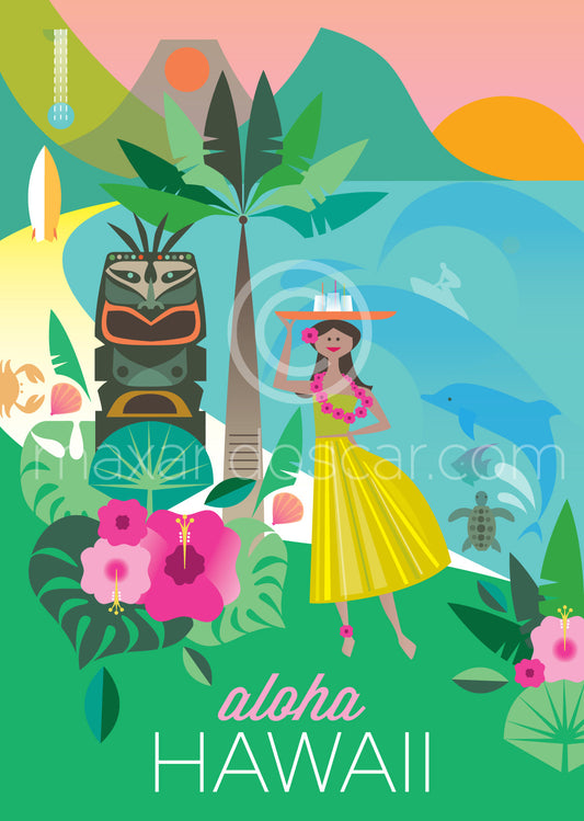 Hawaii Postcard