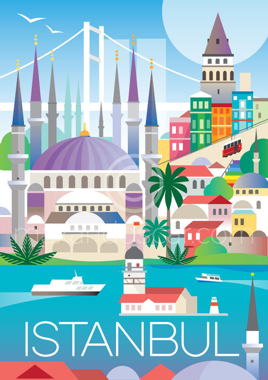 ISTANBUL POSTKARTE