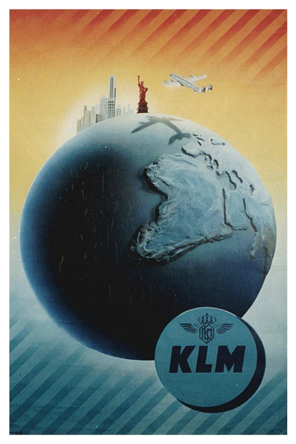 KLM-POSTKARTE