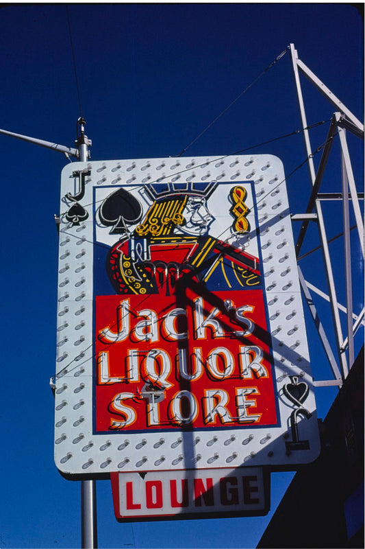 Jack's Liquor Store Postal Card