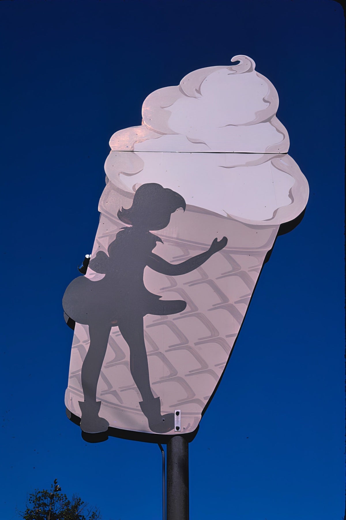 Miss Lisa's Ice Cream Postal Card