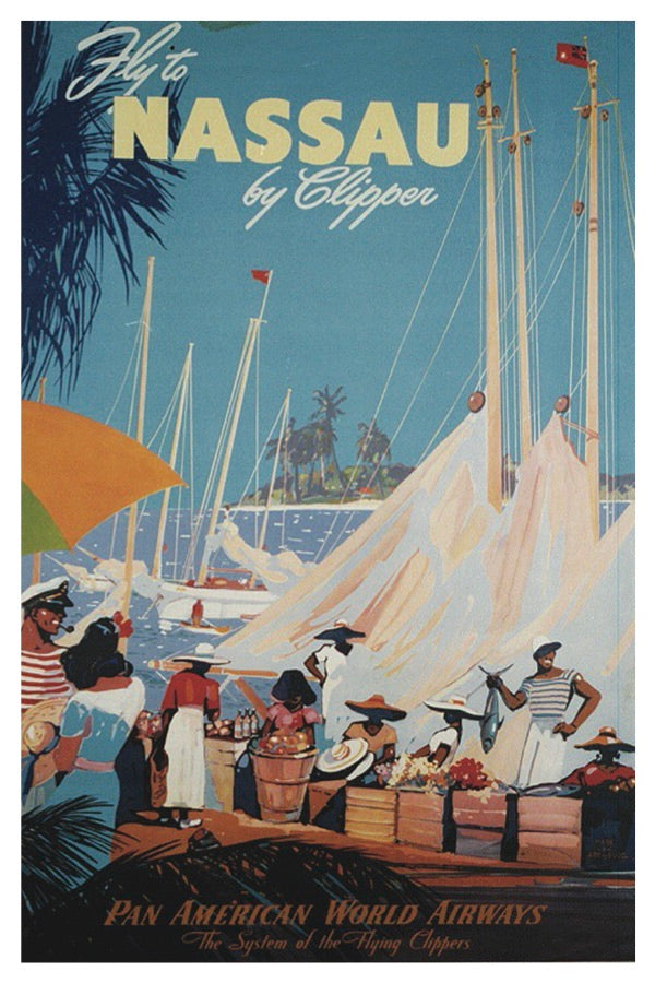 NASSAU POSTKARTE
